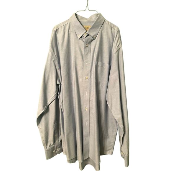 Cabelas Outfitter Series Light Blue Button Down Men's Shirt Size XL Tall - Picture 1 of 3